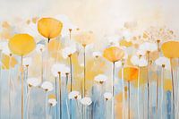 Minimalistische Moderne, Blumenfeld