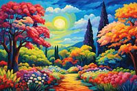 Une symphonie de couleurs et d'émotions