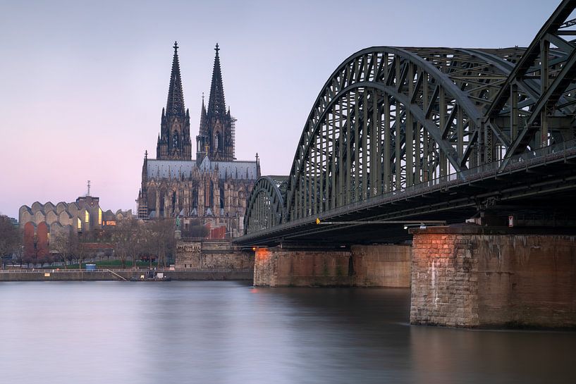 Le Rhin à Cologne, Allemagne par Alexander Ludwig