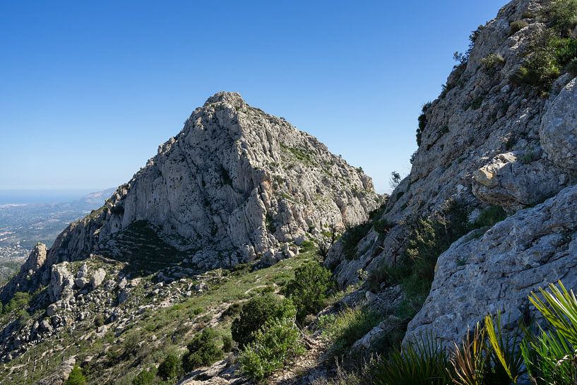 Cavall Verd and green mountain landscape by Adriana Mueller
