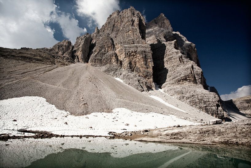 Mirror Lake Dolomiten Italien von Ellen van Drunen