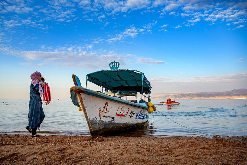 Une journée à la plage à Aquaba par Paula Romein