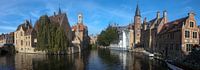 Scène de la ville de Bruges