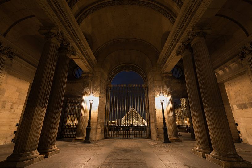 Das Louvre-Museum in Paris von MS Fotografie | Marc van der Stelt