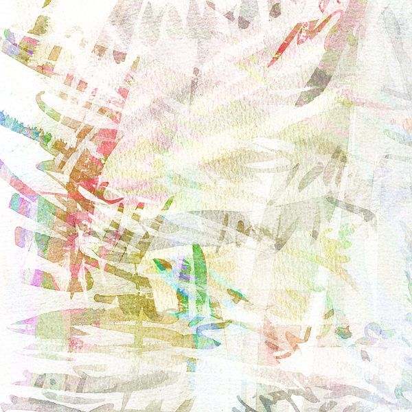 Font I Texture Pastel Pink Green by Claudia Gründler