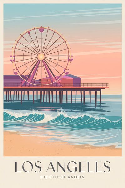 Los Angeles von Poster Art Shop