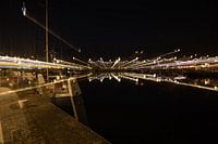 Goldener Schein über dem Graben