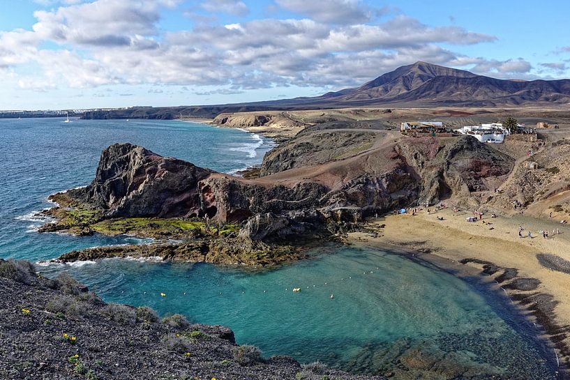 Playa de Papagayo (Lanzarote) von Peter Balan