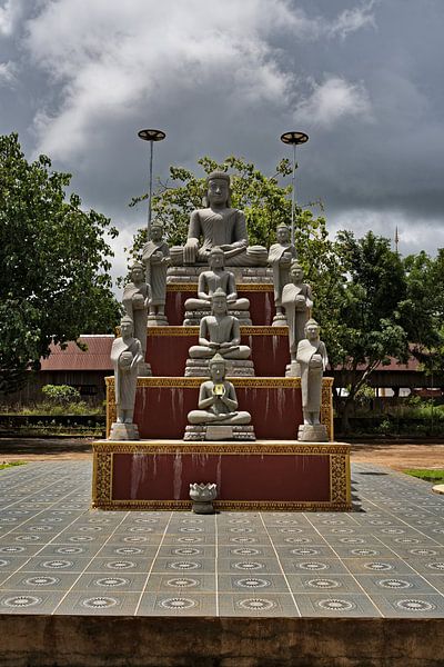 Le Wat Sen Monorom avant la tempête par Frank Photos