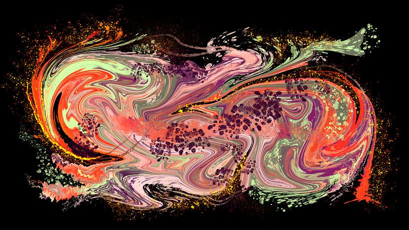 The fire-breathing dragon by Plus Passie