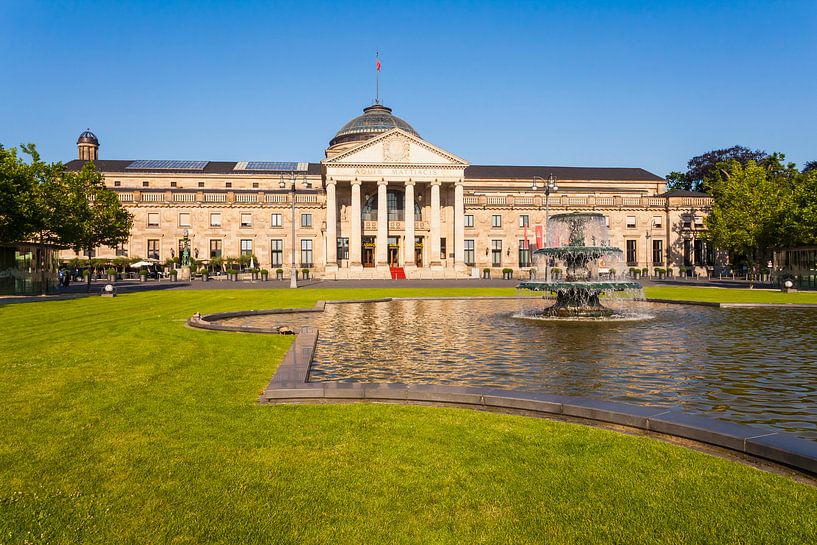 Casino and Kurhaus in Wiesbaden by Werner Dieterich
