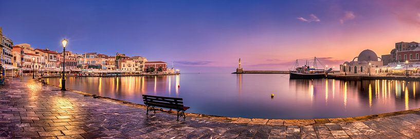Chania in Crete, Greece. by Voss photography