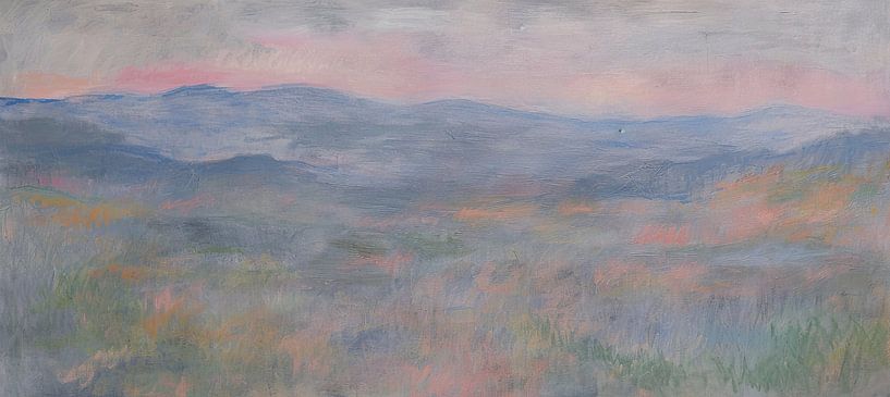 Abstrakte Landschaft von Kunst Laune