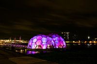 Le pavillon flottant de Rotterdam