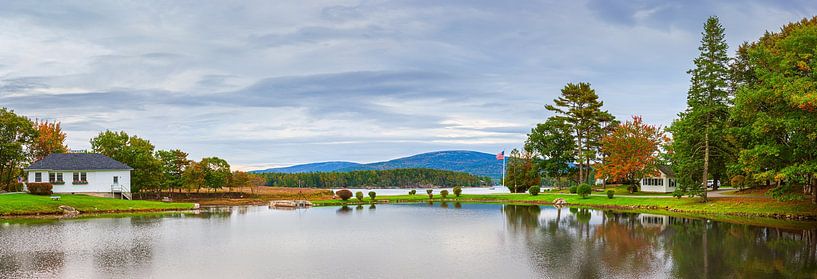 Panaroma aus Somesville, Maine von Henk Meijer Photography