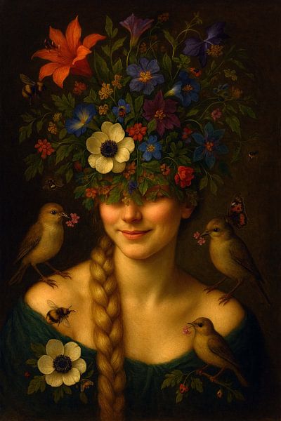 Portrait Wild Grace par Moonheart Artworks