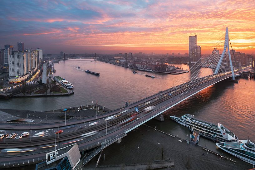 Erasmusbrug par Luc Buthker