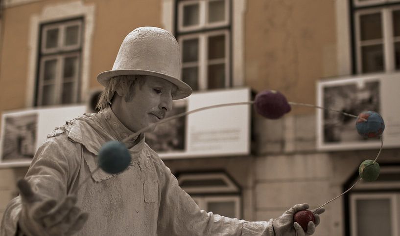 Straatartiest Lissabon par Ruud Lobbes