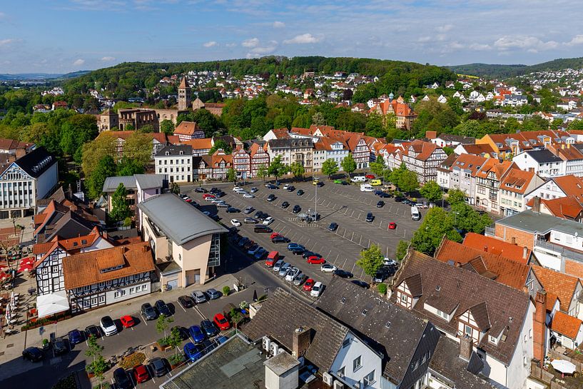 The town of Bad Hersfeld in Hesse by Roland Brack