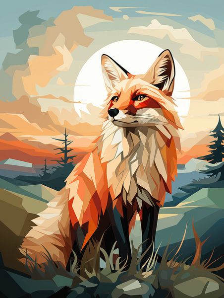 La force du renard par Eva Lee