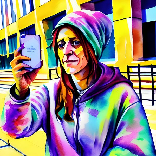 self-reflection von The Art of Mark Fischer