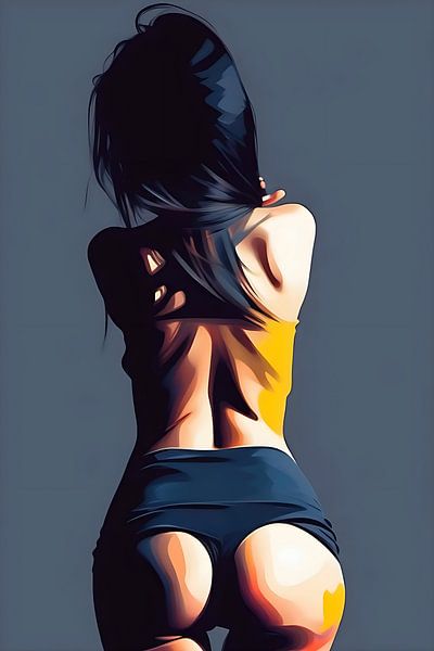 Mädchen nackt sexy von Nz Art