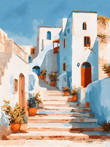 Mediterranean Steps by Gypsy Galleria