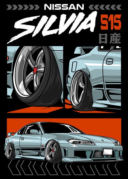 Nissan Silvia S15 JDM Auto von Adam Khabibi