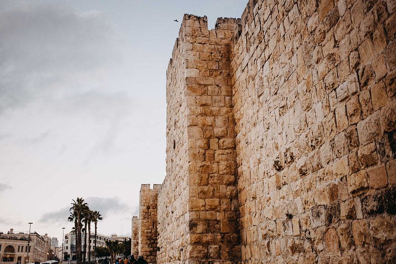 City Wall of Jerusalem by Lauri Miriam van Bodegraven