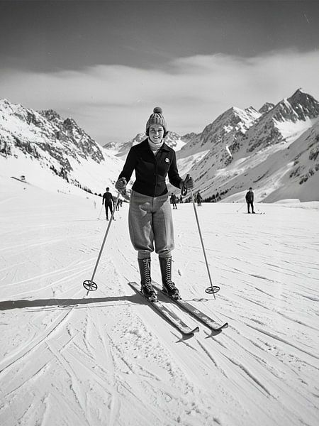 Sports d'hiver des jours passés, Wintersport uit vervlogen tijden par Christina Bauer Photos