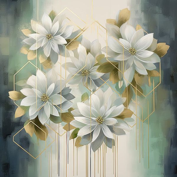 Abstract green by Bert Nijholt