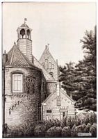 St. Piter-Kirche und Küsterhäuschen