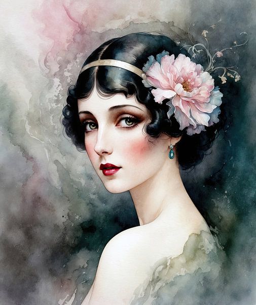 Vintage Blossom par Wall Art Creations by Peter