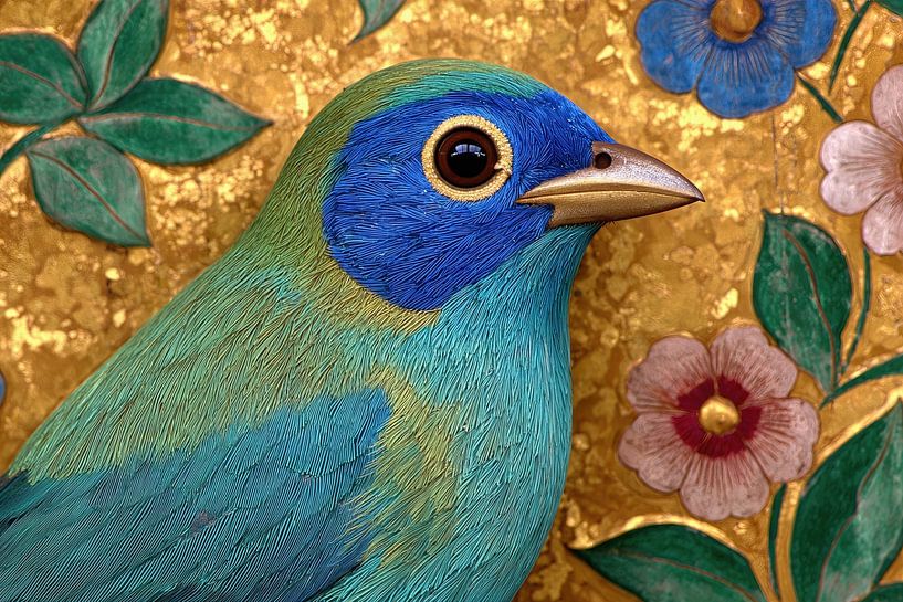 pittoresque Japon oiseau par Egon Zitter