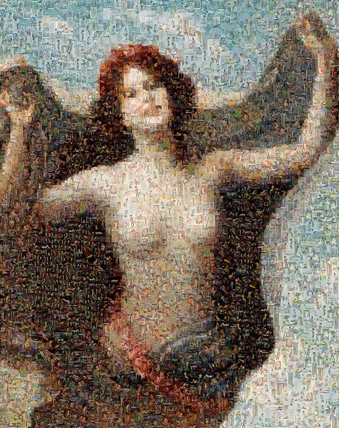 Mosaic Aphrodite, otto lingner - 1892 by Atelier Liesjes