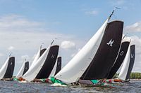 Skutsje Sneker Pan am Start