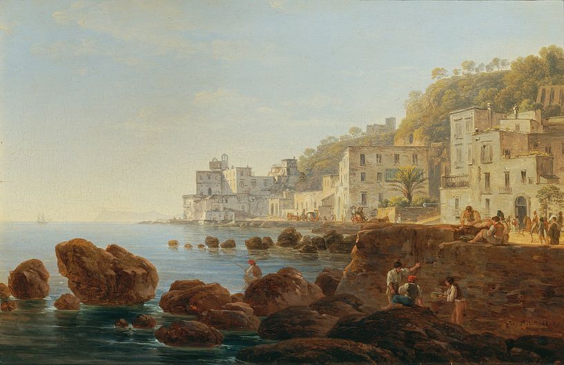 Josef Rebell, An der Mergellina near Naples, 1815 by Atelier Liesjes