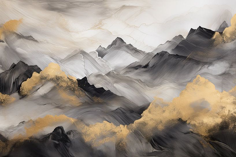 Mountain landscape by Wall Wonder