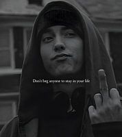 Ne suppliez personne de rester dans votre vie