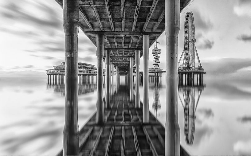 Illusie (zwart wit versie) von Robert Stienstra