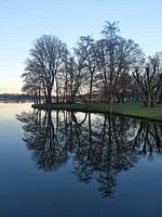 Sunset at the Kralingse Bos