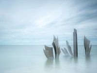 Denkmal Les Braves bei Omaha Beach