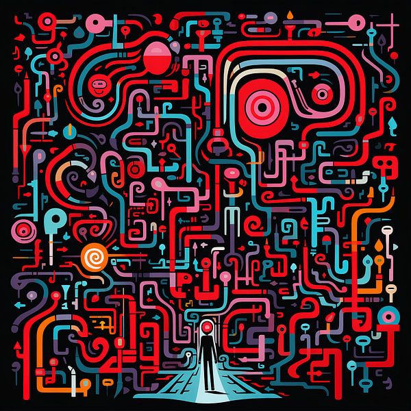 Abstract Maze by Art Lovers
