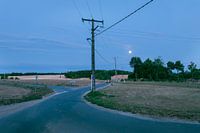 Entre les lignes électriques