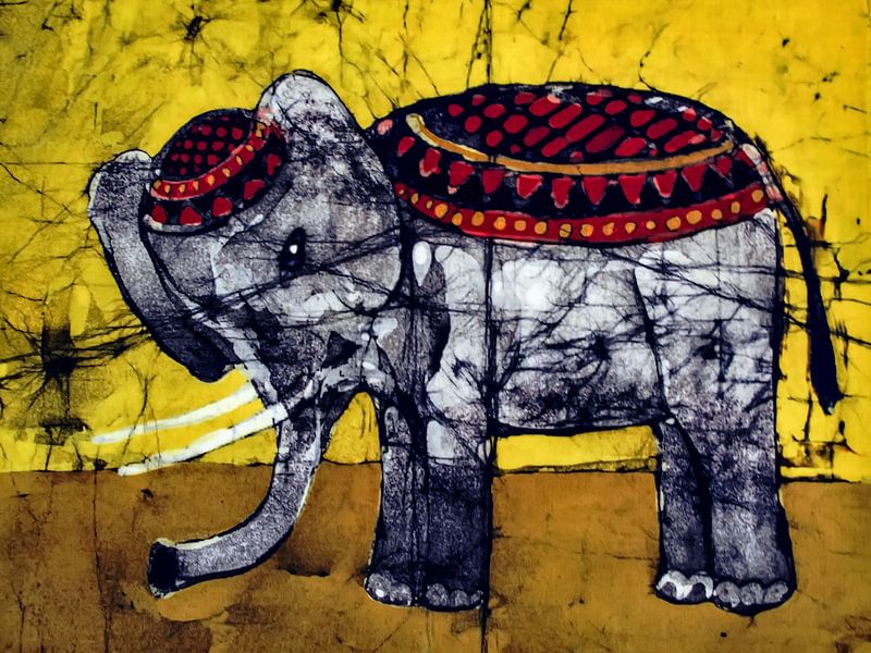 In der Manege - Der Zirkuselefant von Christine Nöhmeier