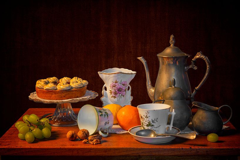 Still life: A cup of coffee by Carola Schellekens