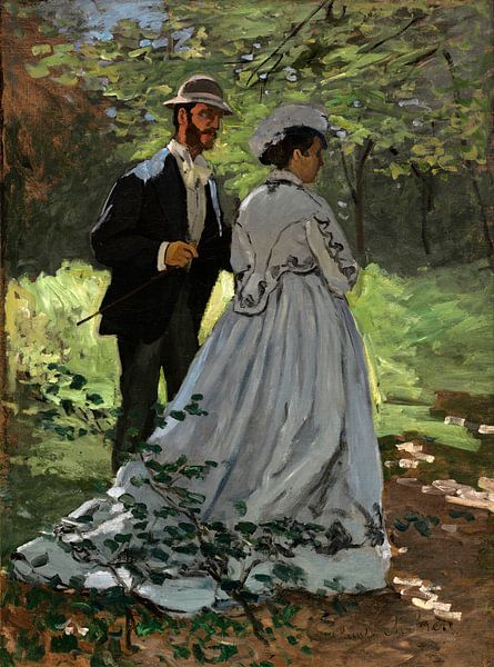 Bazille et Camille, Claude Monet par Liszt Collection