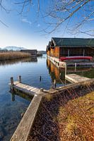 Bootshäuser am Staffelsee