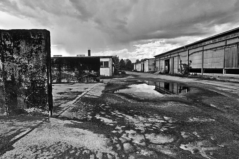 Mysterious, lost East German cow's milk factory by Silva Wischeropp