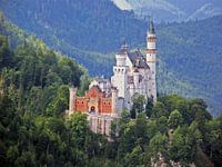 Neuschwanstein from above